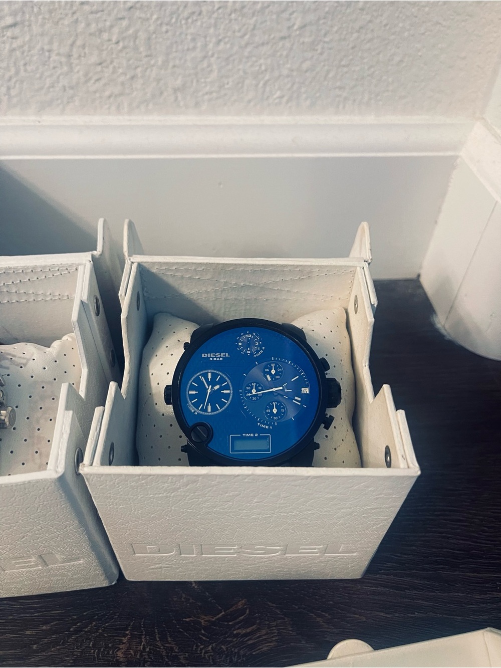 Diesel Blue Dial Men's Multi-Function Watch